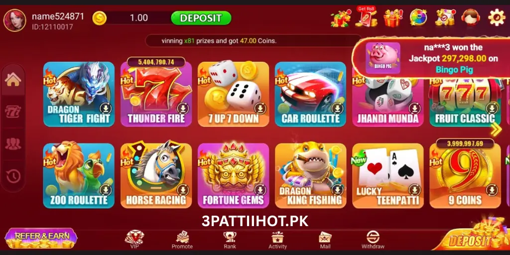 3 Patti Hot